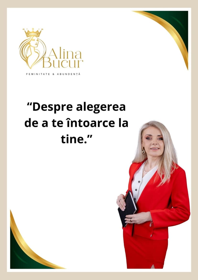 Alina Bucur - Coaching Transformator