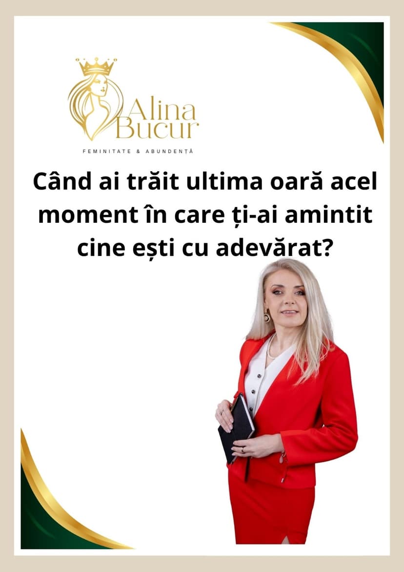 Alina Bucur - Pachet Coaching