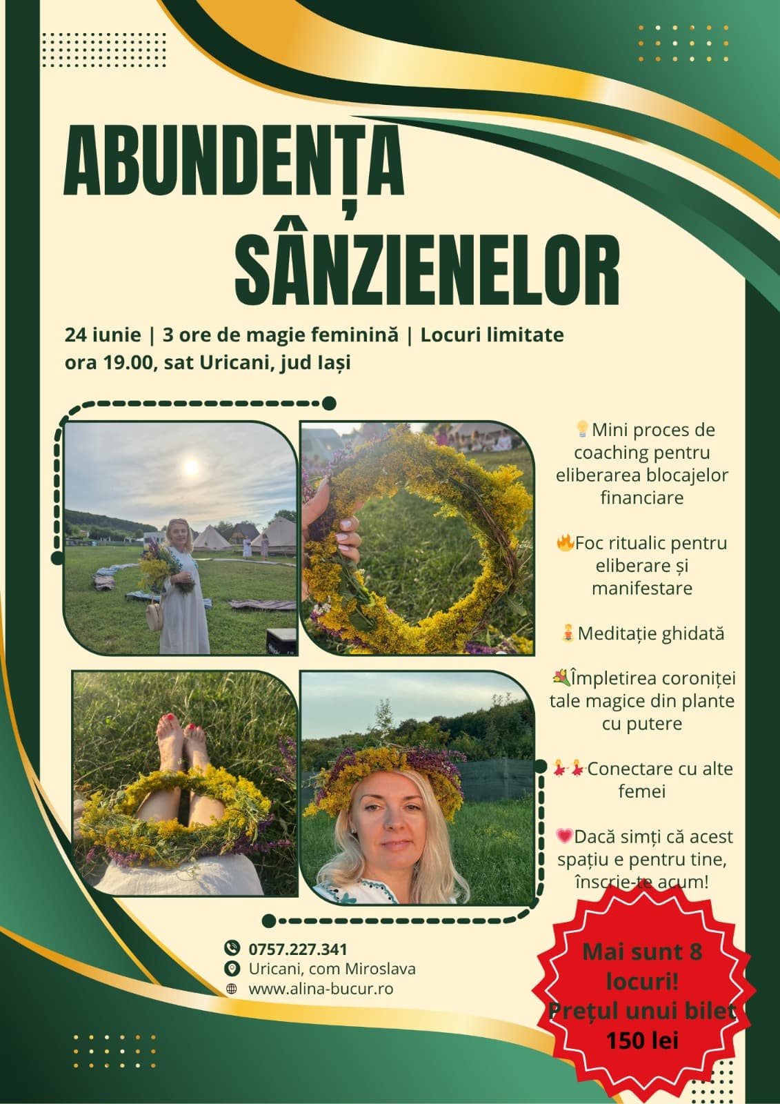 Abundența Sânzienelor - Ritual de Feminitate